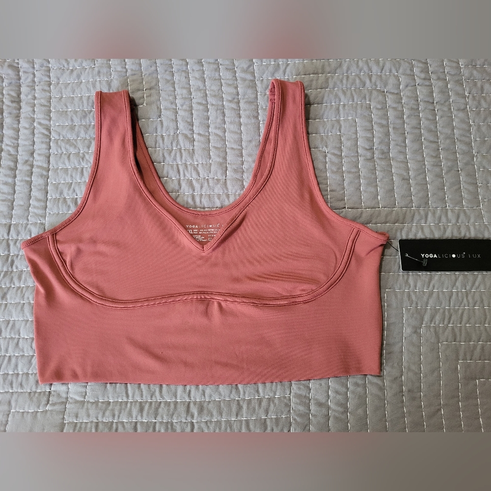Nude Tech Contouring Cropped Bra Top! Size- XXL